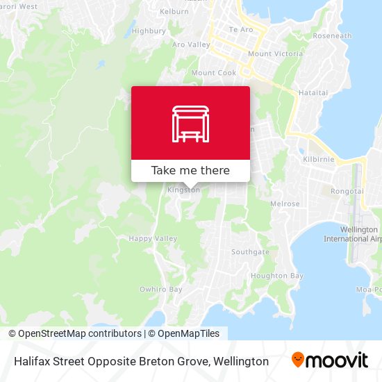 Halifax Street Opposite Breton Grove map