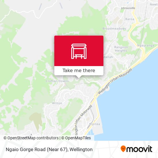 Ngaio Gorge Road (Near 67) map