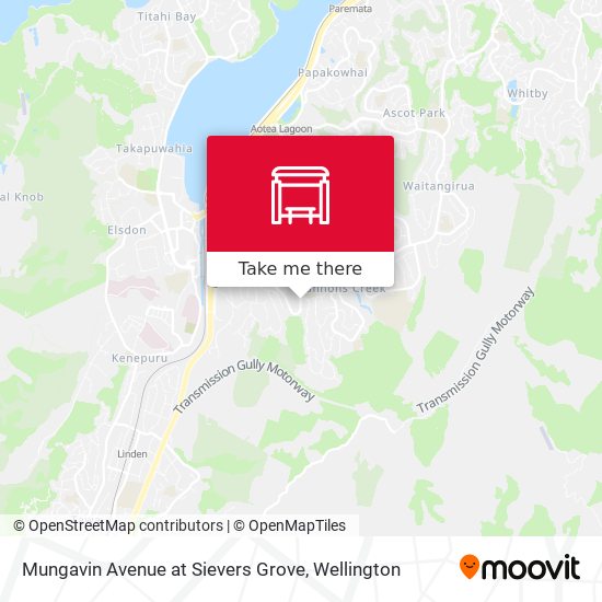Mungavin Avenue at Sievers Grove map