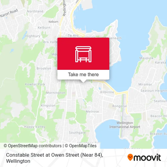 Constable Street at Owen Street (Near 84) map