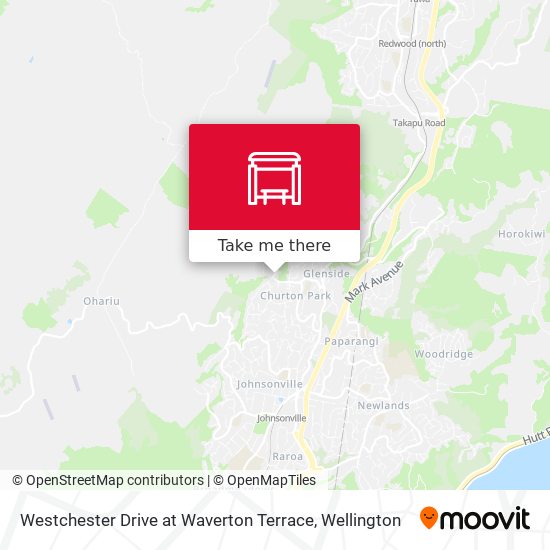 Westchester Drive at Waverton Terrace地图