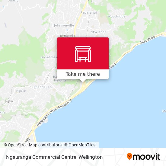 Ngauranga Commercial Centre map