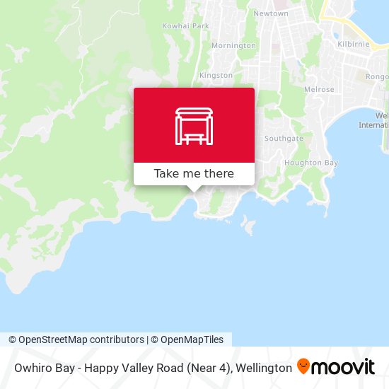 Owhiro Bay - Happy Valley Road (Near 4) map