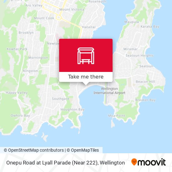 Onepu Road at Lyall Parade (Near 222) map