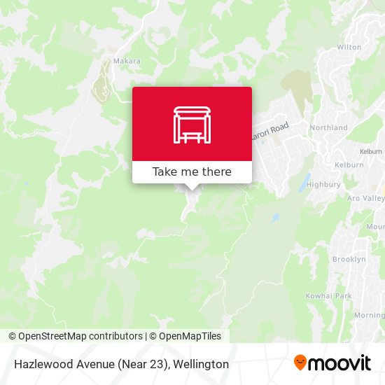Hazlewood Avenue (Near 23) map