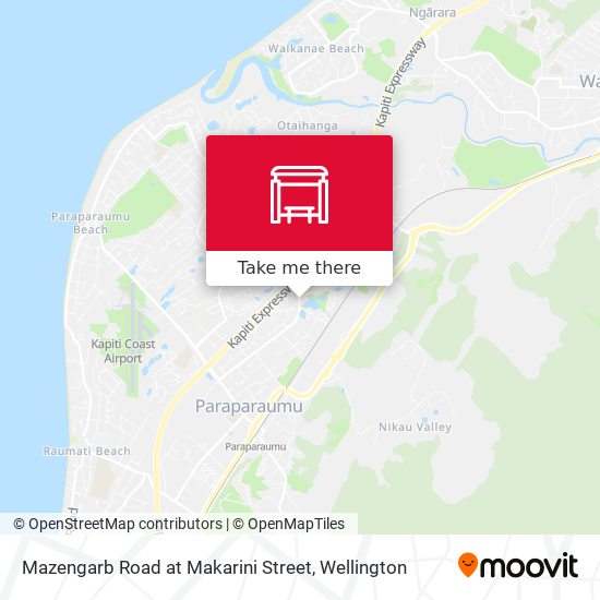 Mazengarb Road at Makarini Street map