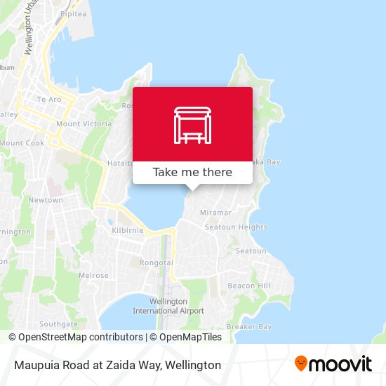 Maupuia Road at Zaida Way map