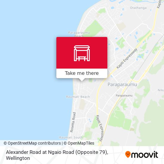 Alexander Road at Ngaio Road (Opposite 79) map