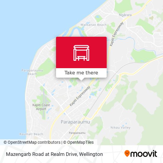 Mazengarb Road at Realm Drive map