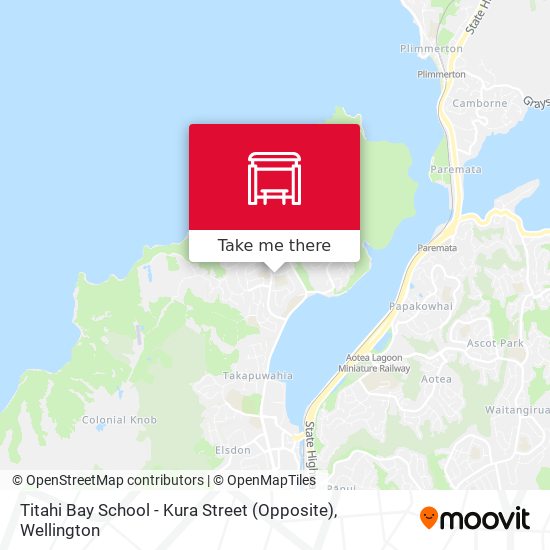 Titahi Bay School - Kura Street (Opposite) map