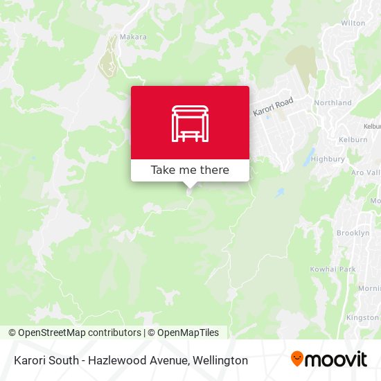 Karori South - Hazlewood Avenue地图