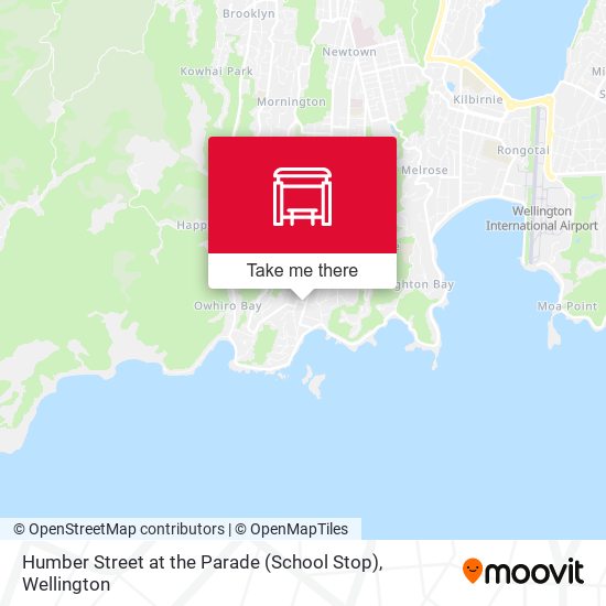 Humber Street at the Parade (School Stop) map