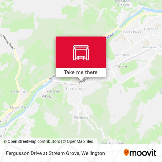 Fergusson Drive at Stream Grove map