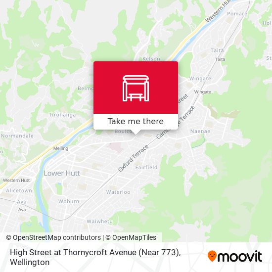 High Street at Thornycroft Avenue (Near 773) map