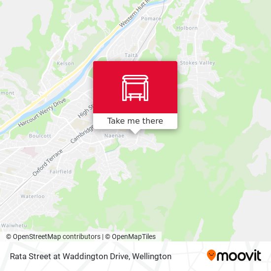 Rata Street at Waddington Drive map