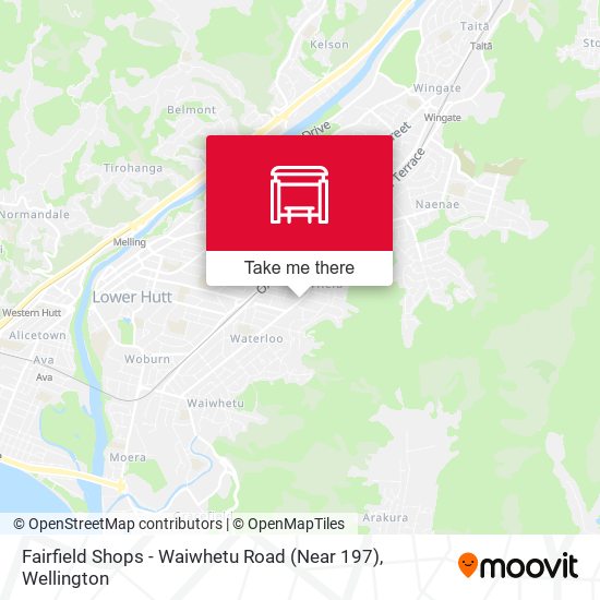 Fairfield Shops - Waiwhetu Road (Near 197) map
