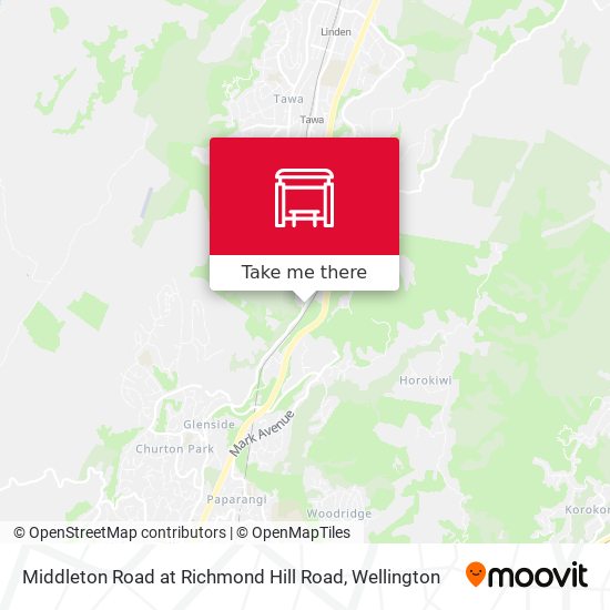 Middleton Road at Richmond Hill Road map