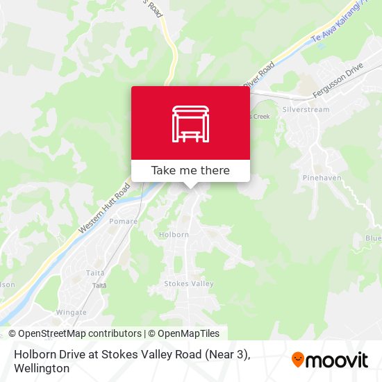 Holborn Drive at Stokes Valley Road (Near 3) map