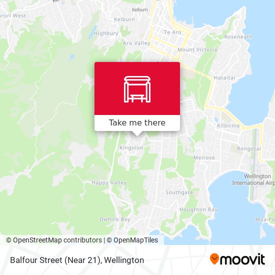 Balfour Street (Near 21) map