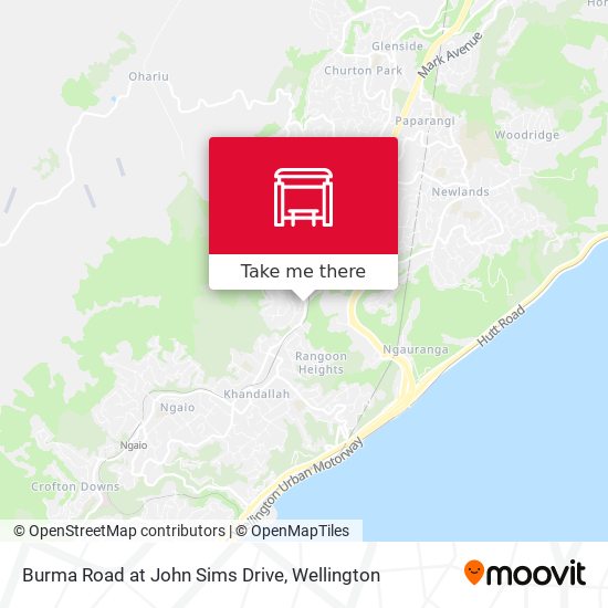Burma Road at John Sims Drive map
