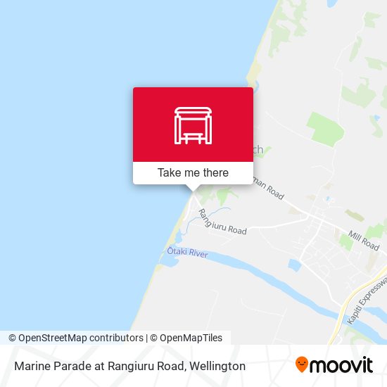 Marine Parade at Rangiuru Road map