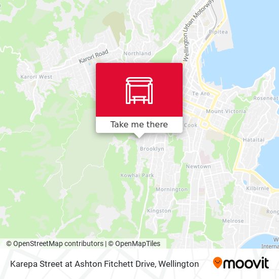 Karepa Street at Ashton Fitchett Drive地图