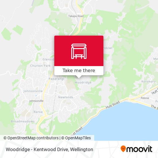 Woodridge - Kentwood Drive map