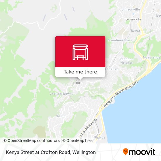 Kenya Street at Crofton Road map