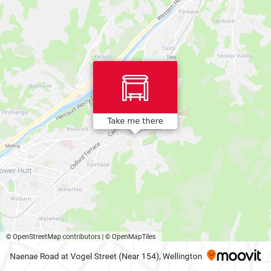 Naenae Road at Vogel Street (Near 154) map