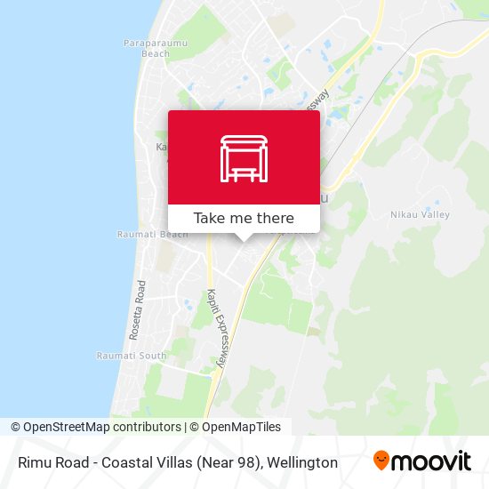 Rimu Road - Coastal Villas (Near 98) map