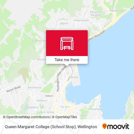 Queen Margaret College (School Stop) map