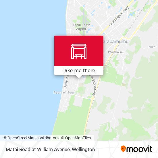 Matai Road at William Avenue map