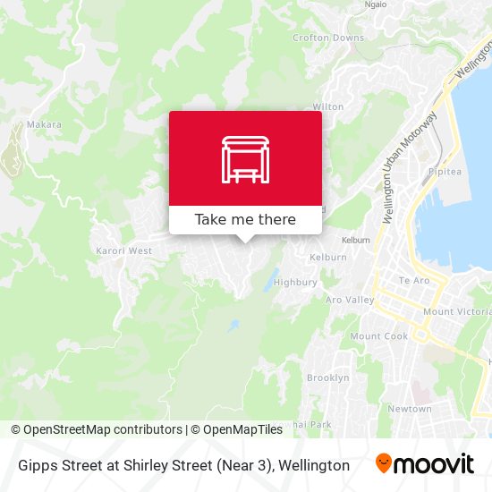 Gipps Street at Shirley Street (Near 3) map