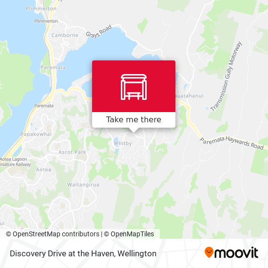 Discovery Drive at the Haven map