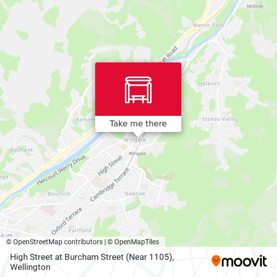 High Street at Burcham Street (Near 1105) map