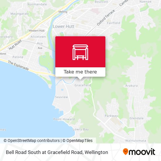 Bell Road South at Gracefield Road地图
