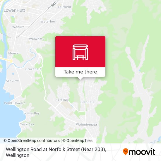Wellington Road at Norfolk Street (Near 203) map