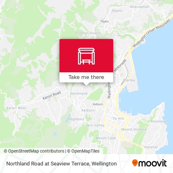 Northland Road at Seaview Terrace map