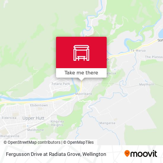 Fergusson Drive at Radiata Grove map