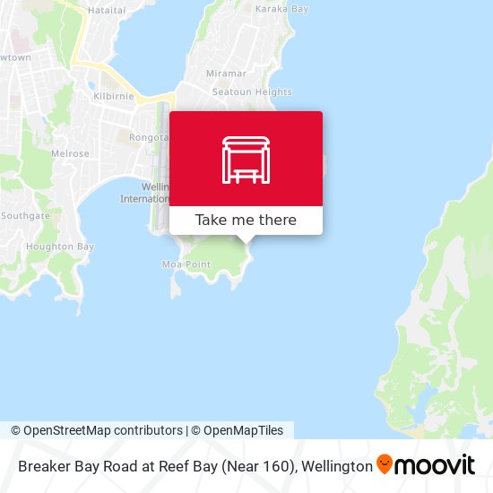 Breaker Bay Road at Reef Bay (Near 160) map