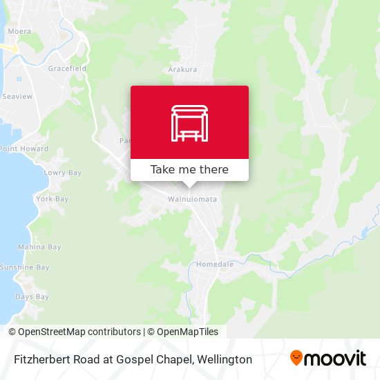 Fitzherbert Road at Gospel Chapel map