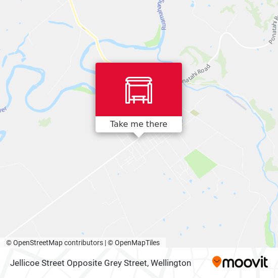 Jellicoe Street Opposite Grey Street map