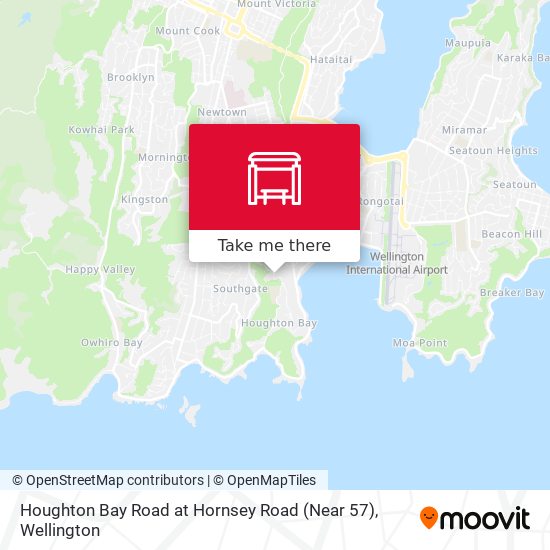 Houghton Bay Road at Hornsey Road (Near 57) map