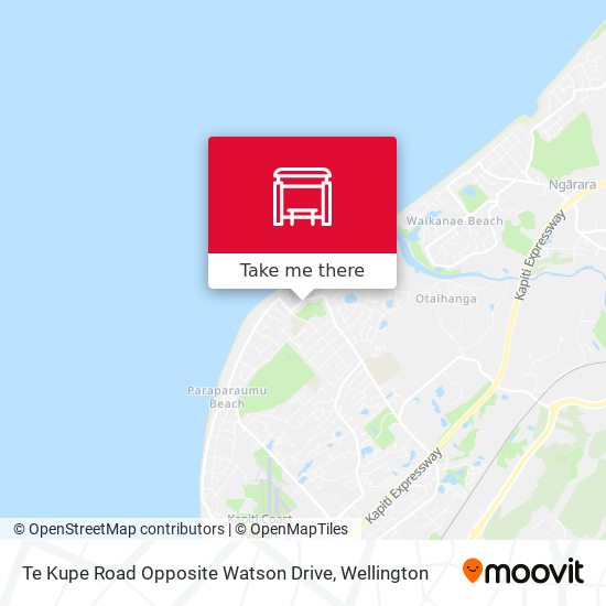 Te Kupe Road Opposite Watson Drive map