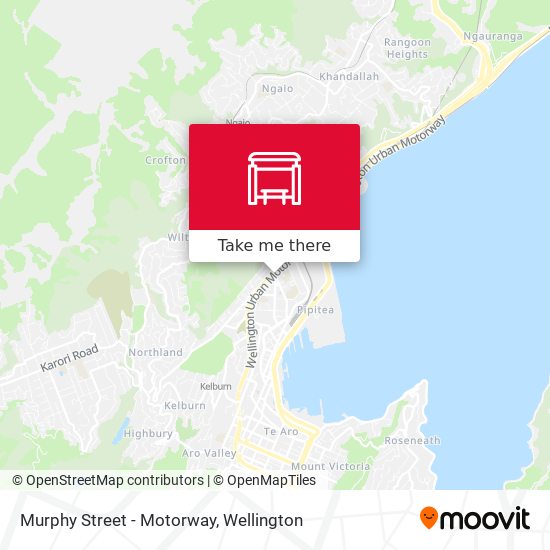 Murphy Street - Motorway map