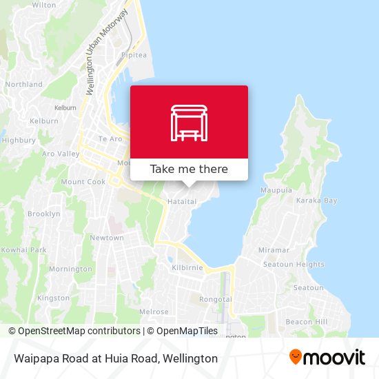 Waipapa Road at Huia Road map