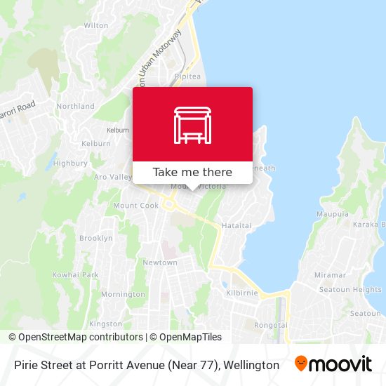 Pirie Street at Porritt Avenue (Near 77) map