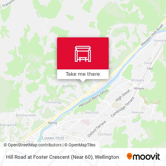 Hill Road at Foster Crescent (Near 60) map