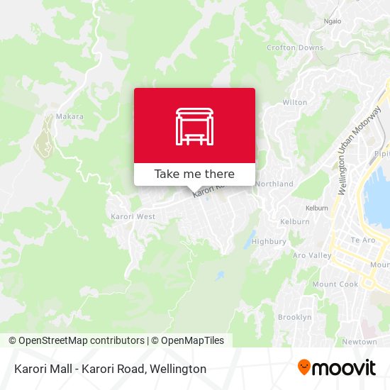 Karori Mall - Karori Road map