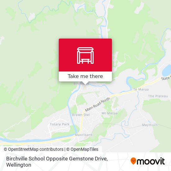 Birchville School Opposite Gemstone Drive地图